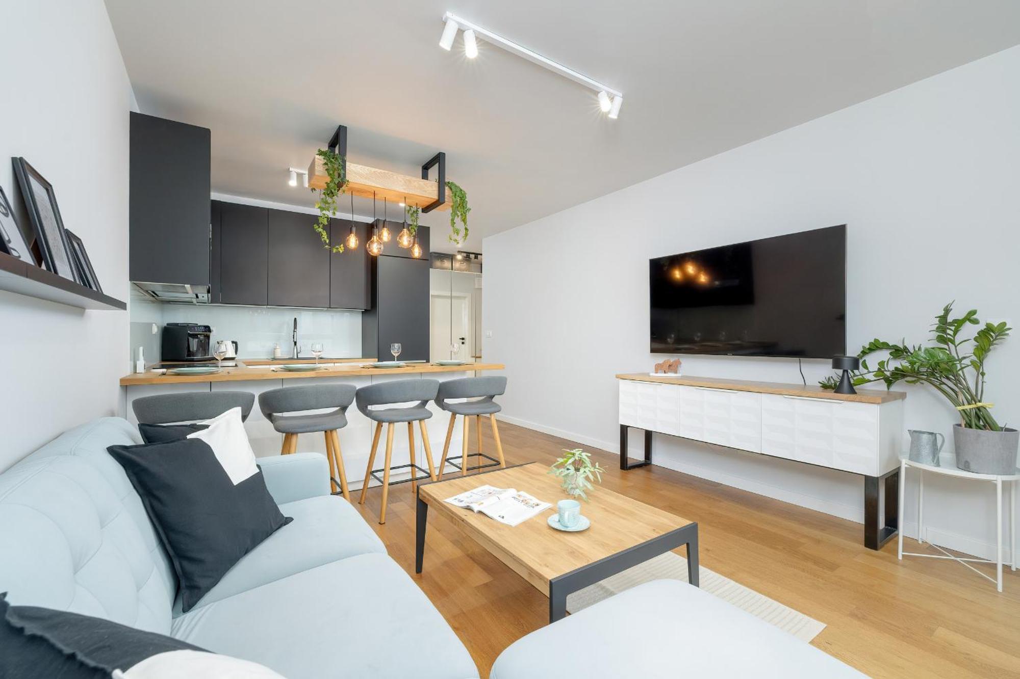 Apartament Slusarska Modern With Balcony & Parking Cracow Zablocie By Renters Prestige Kraków